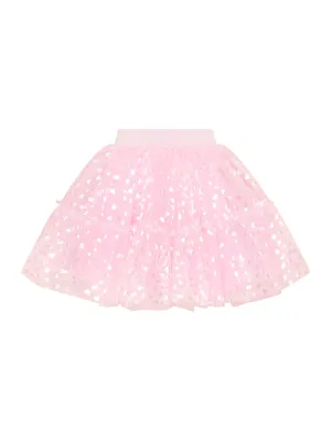 Huxbaby Shimmer Hearts Party Skirt