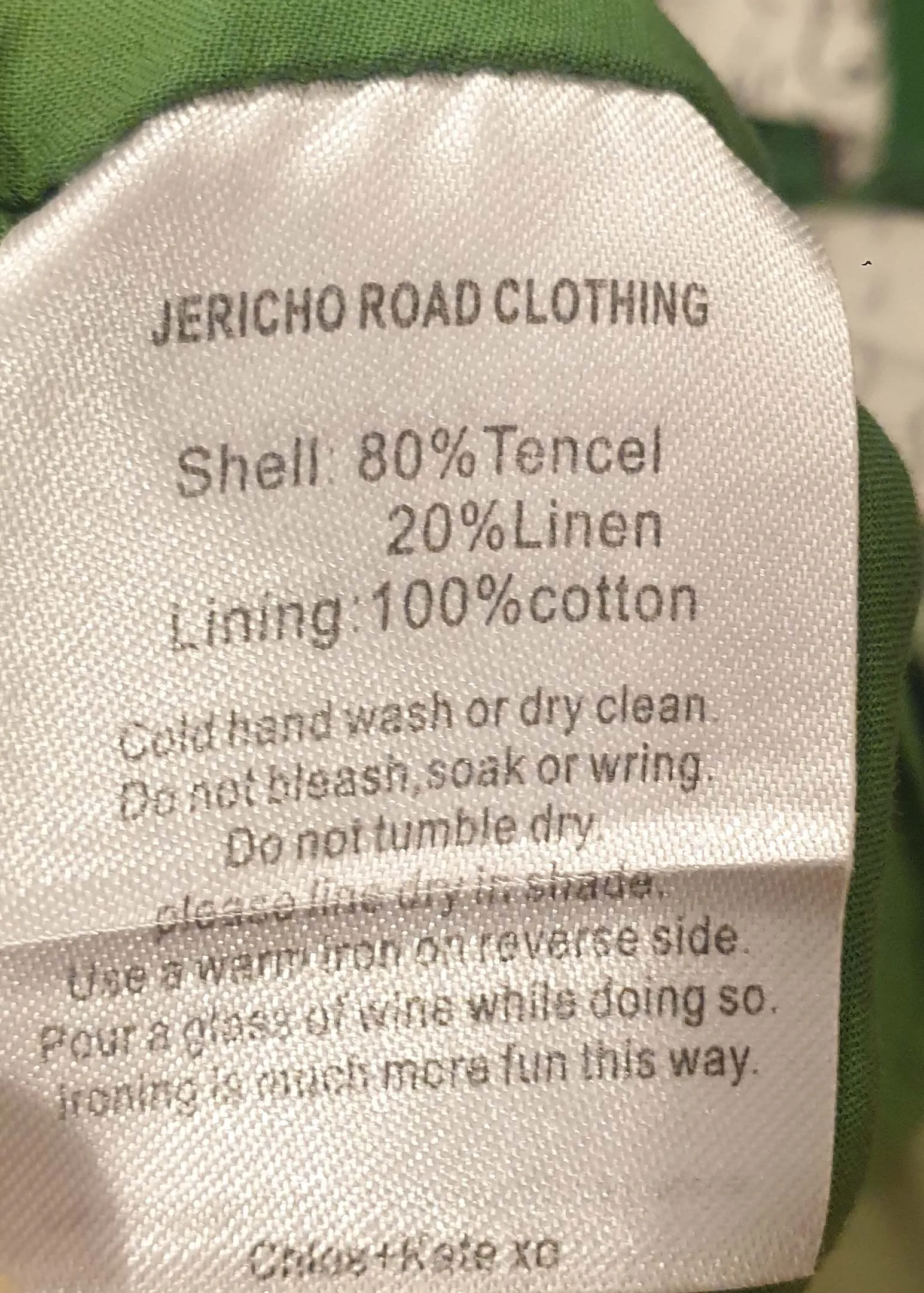 Jericho Road green dog print dress size 10