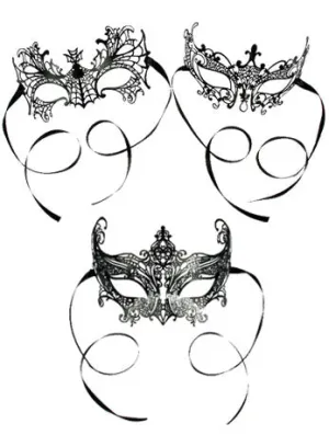 Lace Black Mask