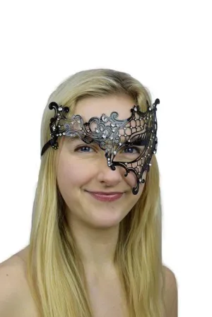 Ladies Half Filigree Phantom Mask