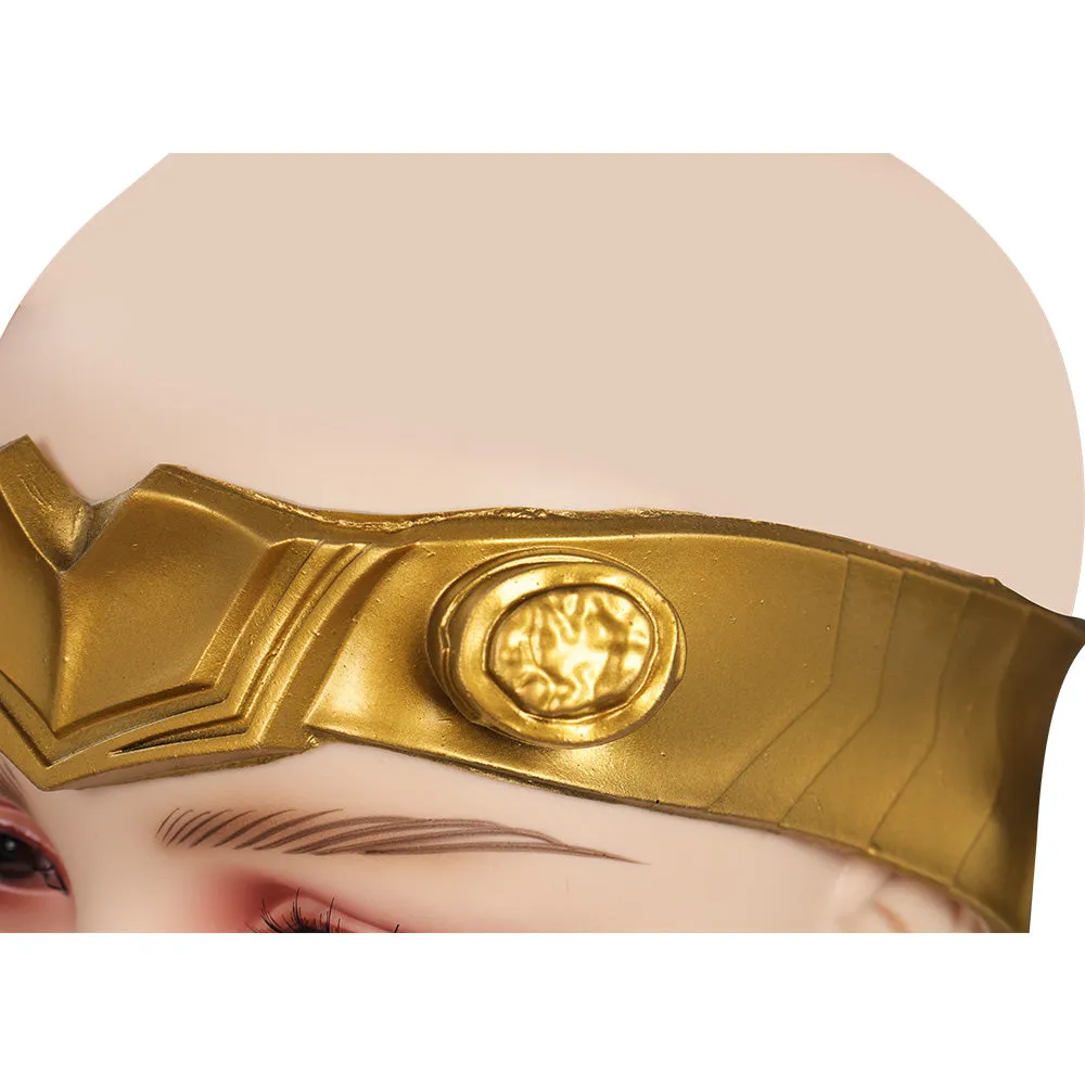 Lady Loki Sylvie Mask Cosplay Latex Masks Helmet Masquerade Halloween Party Costume Props