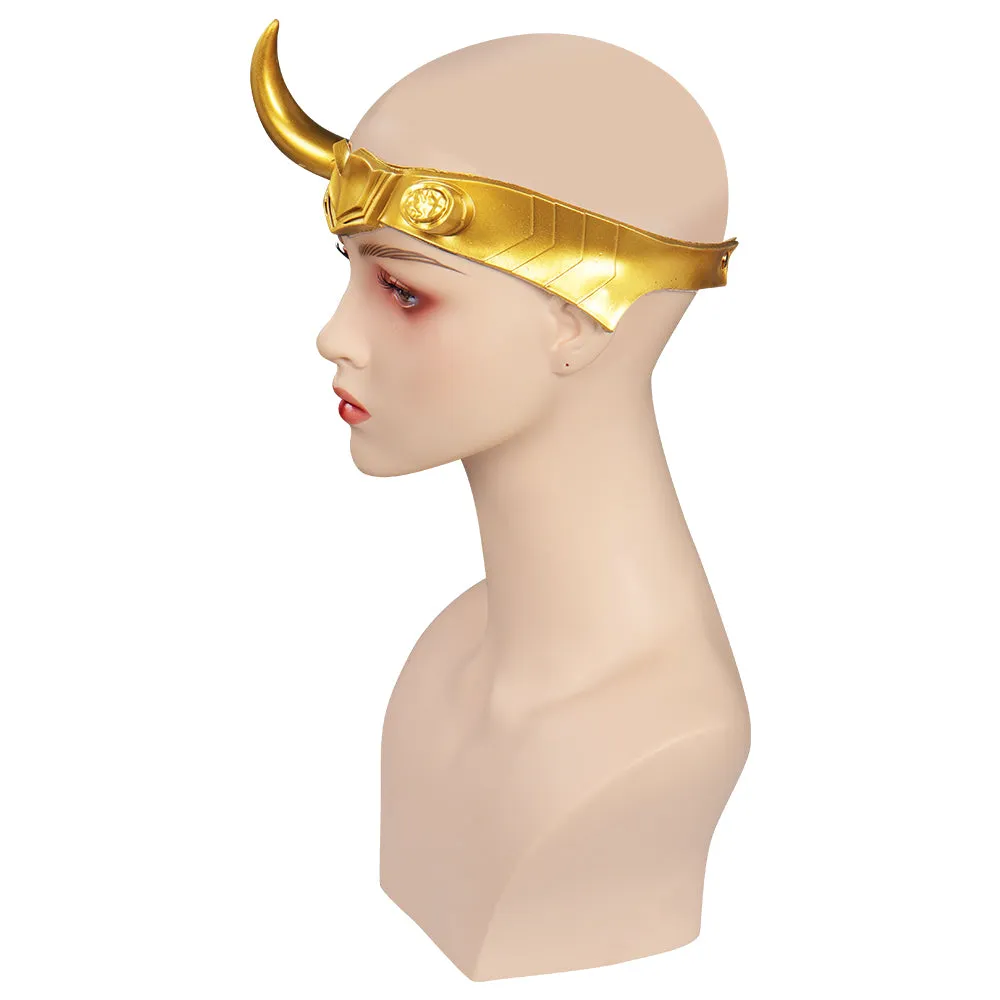 Lady Loki Sylvie Mask Cosplay Latex Masks Helmet Masquerade Halloween Party Costume Props