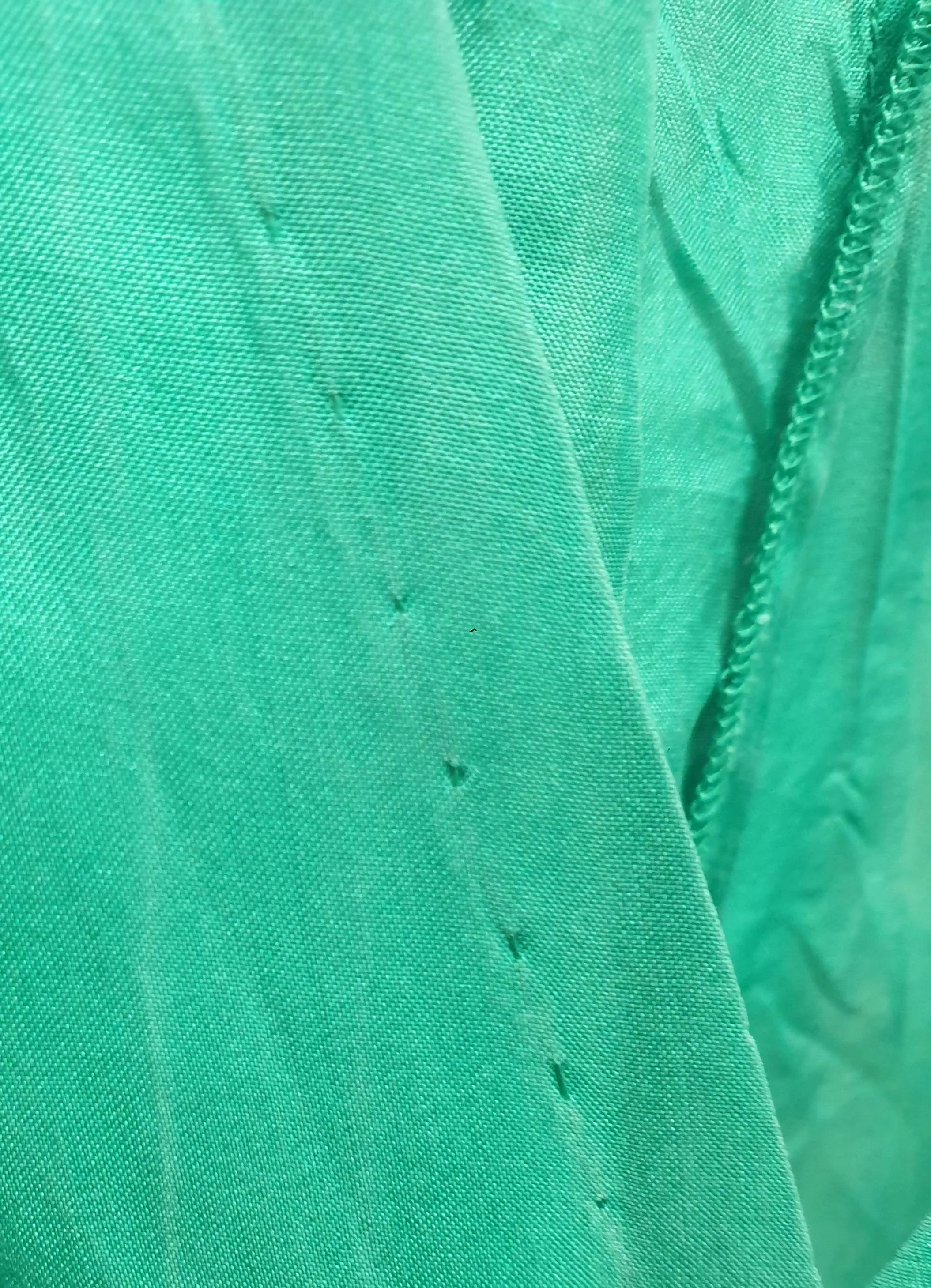 Lola Australia emerald green silk mix long sleeve dress size 10