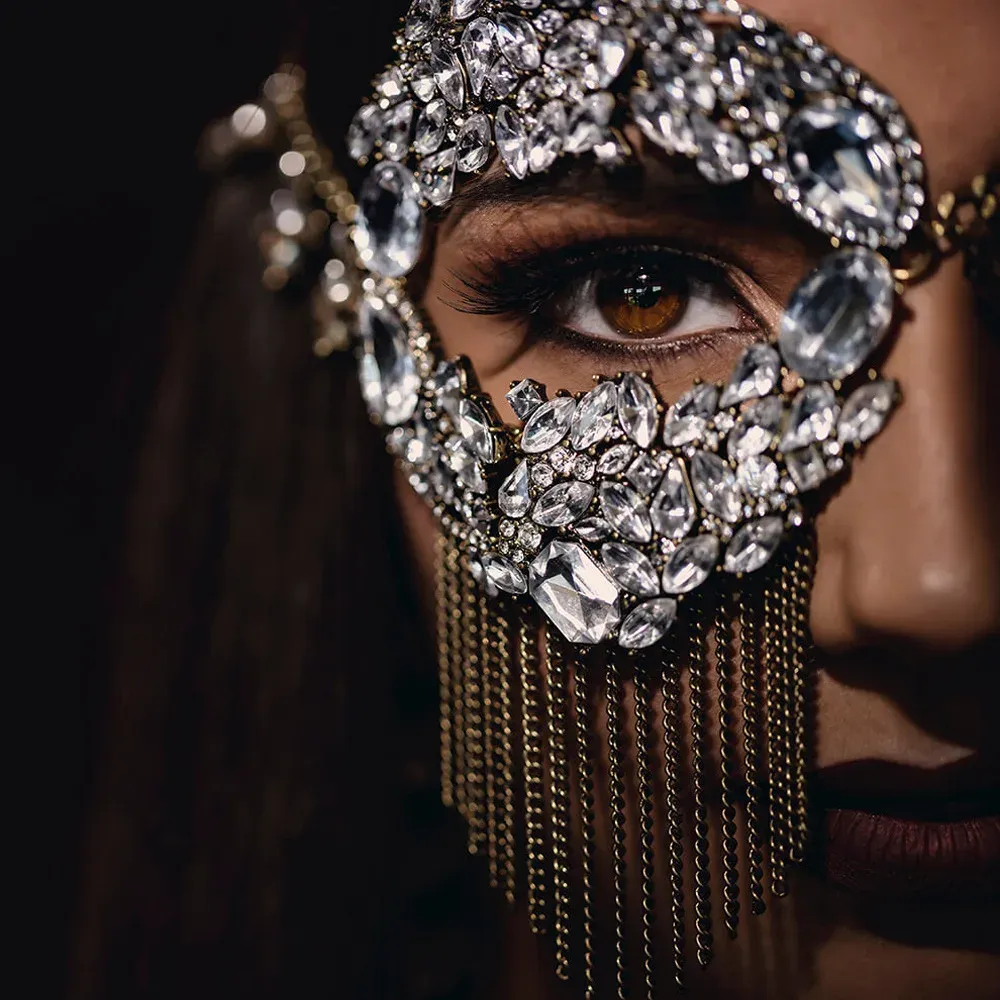Luxury Crystal Eye Mask
