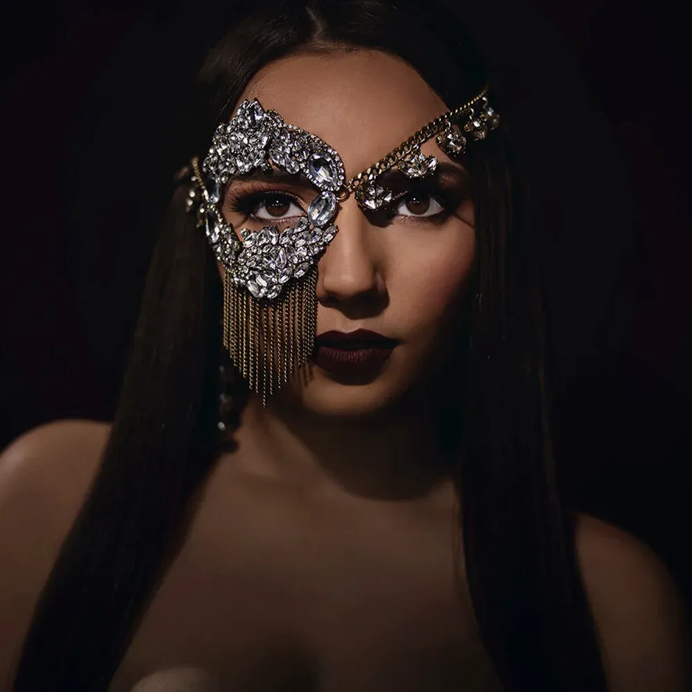 Luxury Crystal Eye Mask