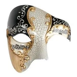 MAESTRO Black and Gold Eye Mask