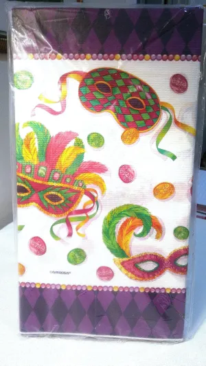 MASQUERADE PAPER TABLECLOTH