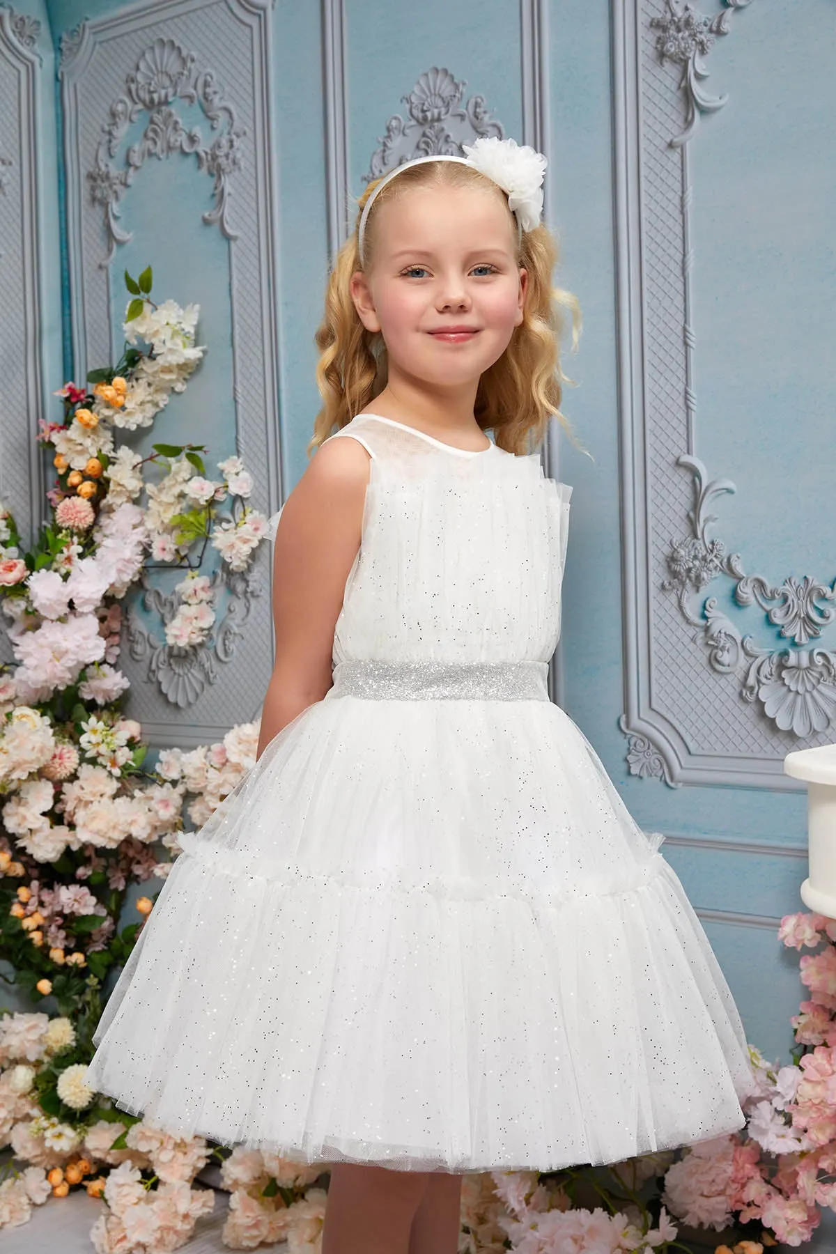 Mila - Girls Short Birthday Party Dress