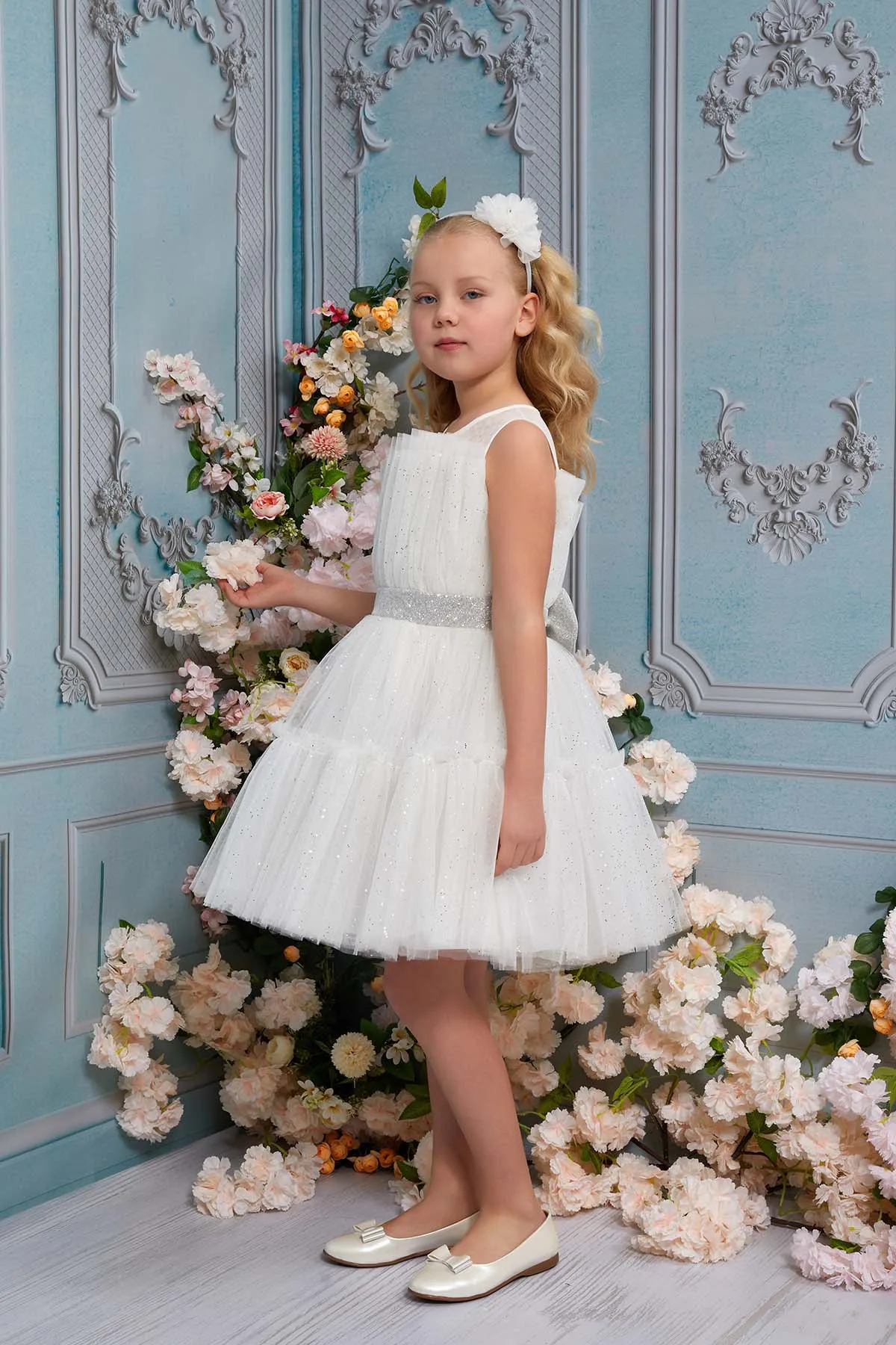 Mila - Girls Short Birthday Party Dress