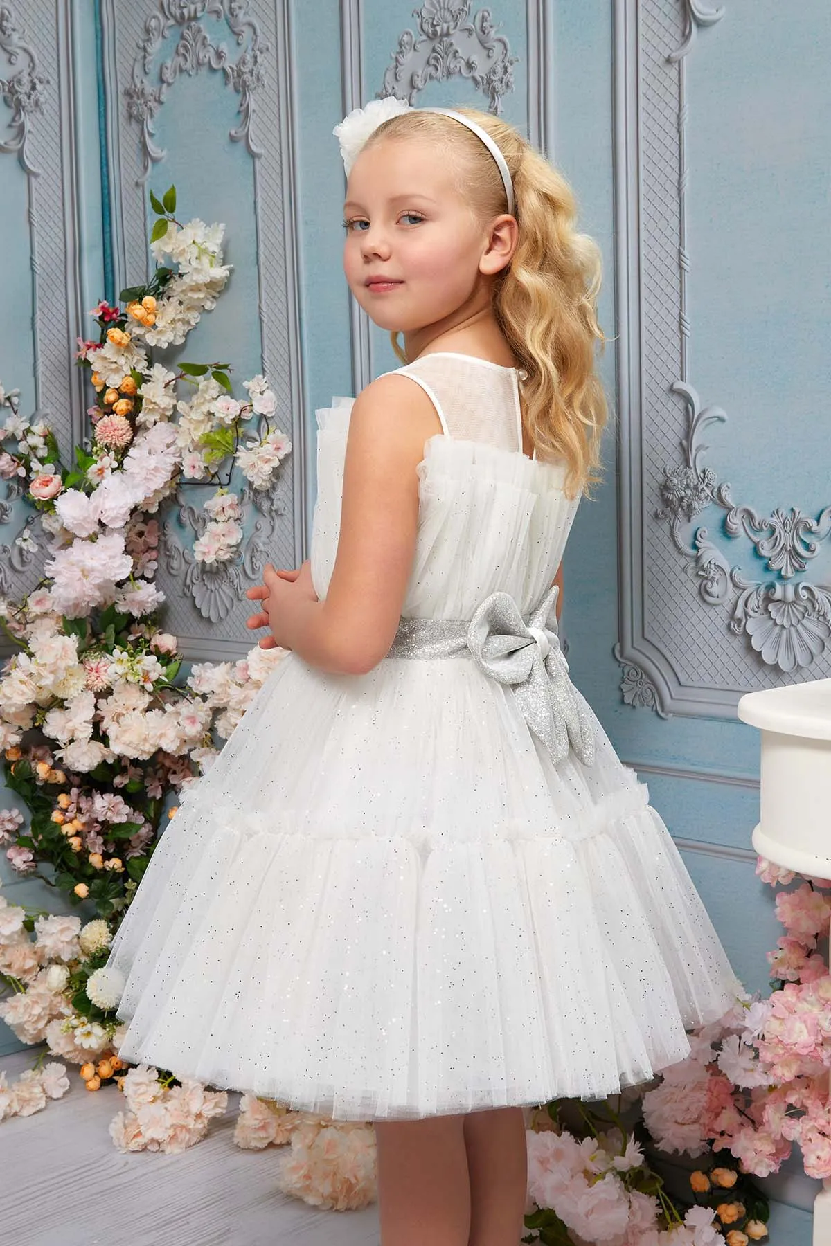 Mila - Girls Short Birthday Party Dress