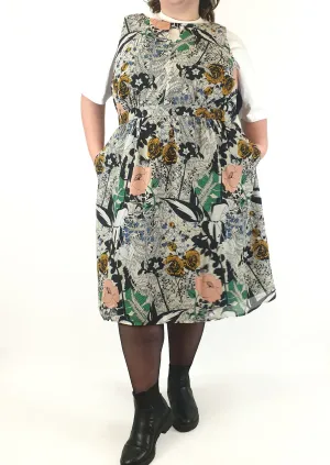Modcloth   Dupenny unique print sleeveless dress size 2X