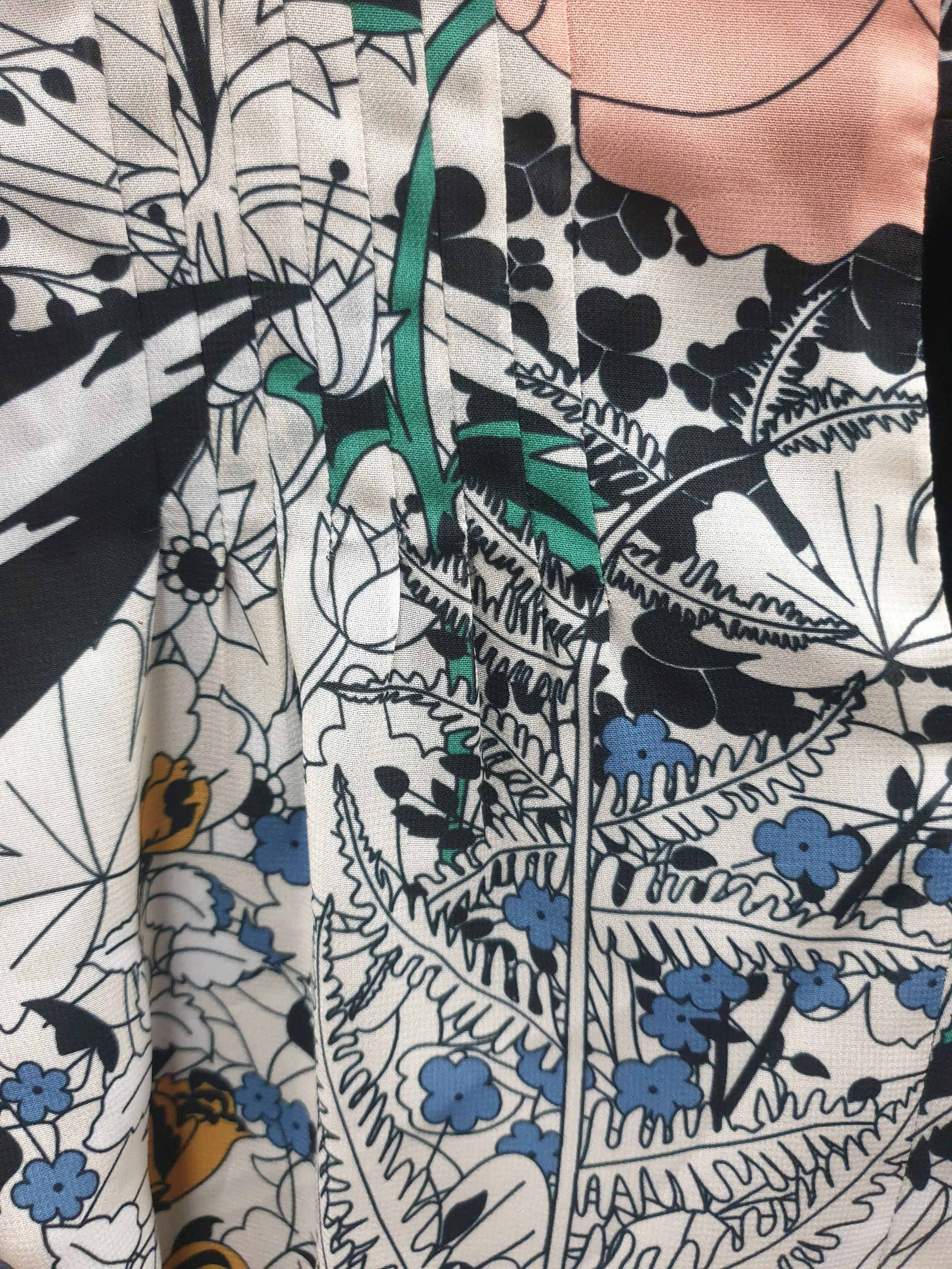Modcloth   Dupenny unique print sleeveless dress size 2X