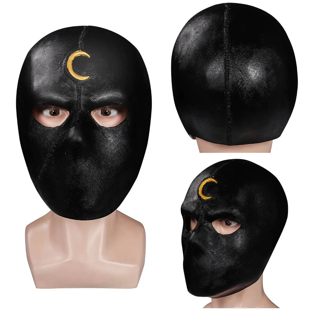 Moon Knight Marc Specto Mask Cosplay Latex Masks Helmet Masquerade Halloween Party Costume Props