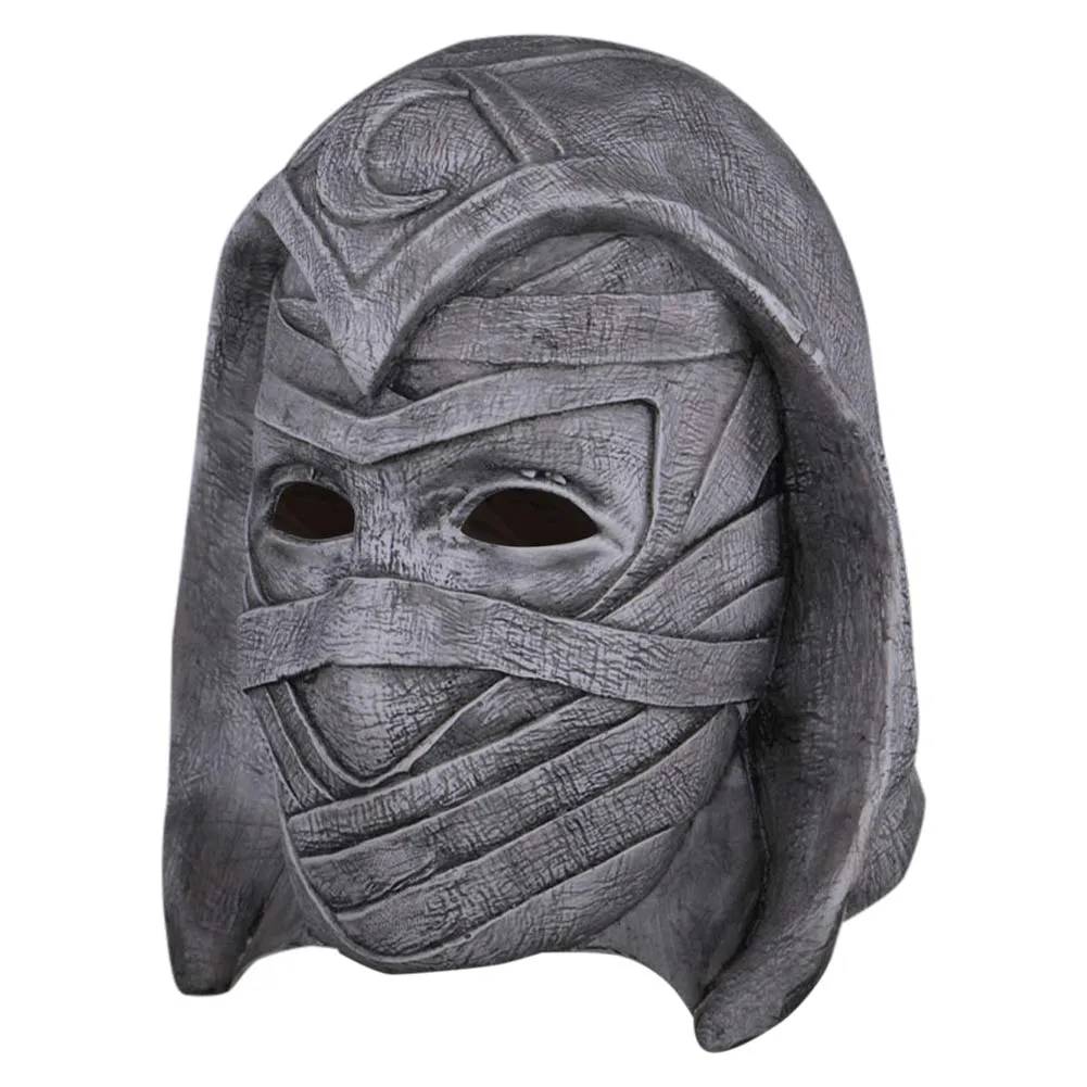Moon Knight Mask Cosplay Latex Masks Helmet Masquerade Halloween Party Costume Props