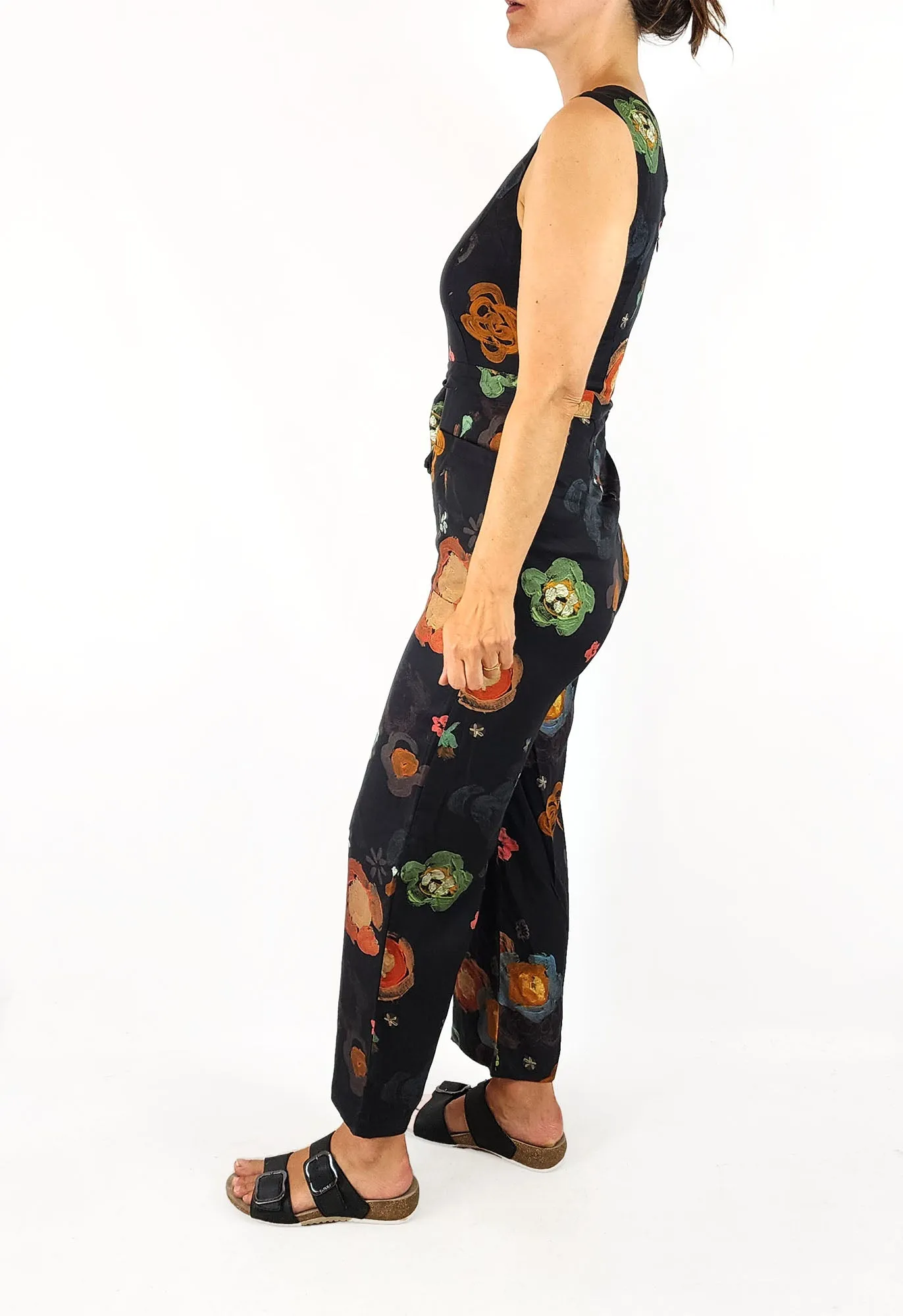 Nancybird black jumpsuit size XS (best fits 6-8) please note: minor issue