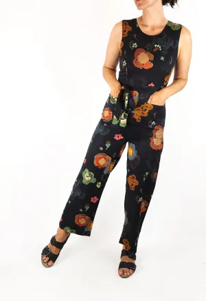 Nancybird black jumpsuit size XS (best fits 6-8) please note: minor issue