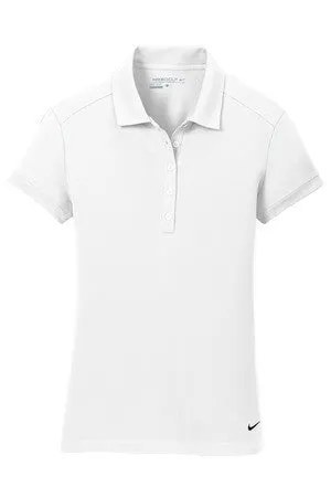 Nike Golf Ladies Dri-FIT Solid Icon Pique Polo. 746100