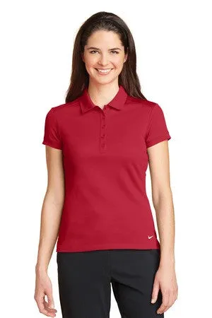 Nike Golf Ladies Dri-FIT Solid Icon Pique Polo. 746100