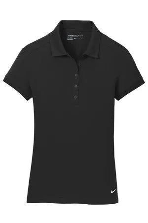 Nike Golf Ladies Dri-FIT Solid Icon Pique Polo. 746100