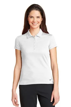 Nike Golf Ladies Dri-FIT Solid Icon Pique Polo. 746100