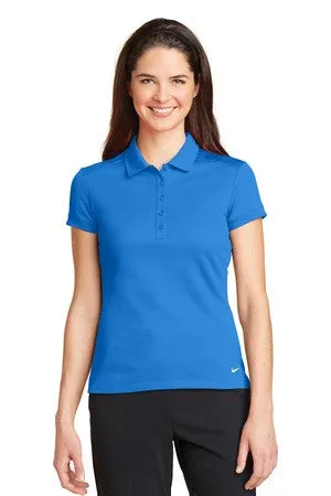 Nike Golf Ladies Dri-FIT Solid Icon Pique Polo. 746100