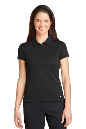 Nike Golf Ladies Dri-FIT Solid Icon Pique Polo. 746100