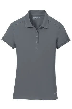 Nike Golf Ladies Dri-FIT Solid Icon Pique Polo. 746100