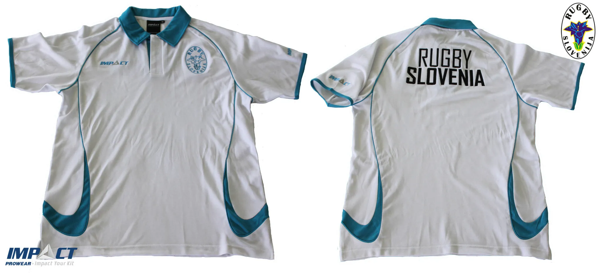 Official Slovenia Rugby Players Polo - 2014/2015 Edition