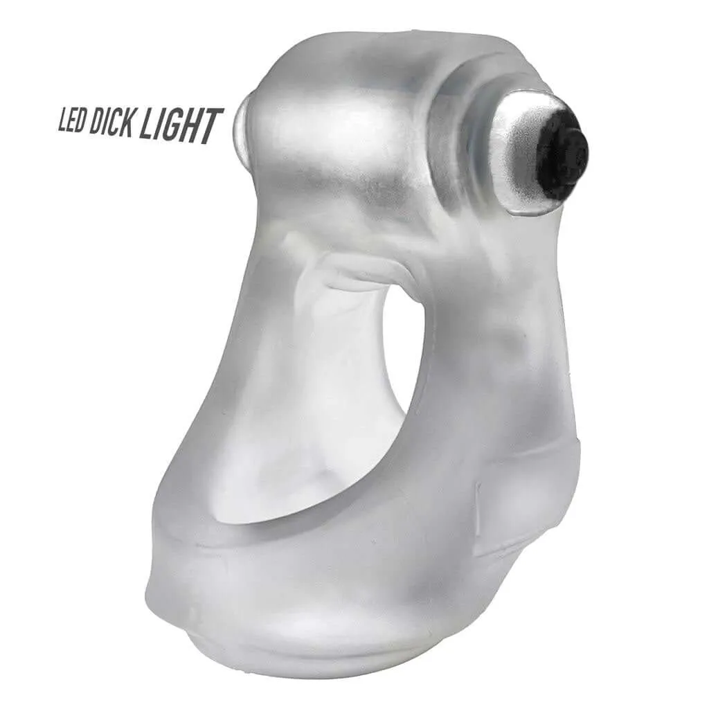 Oxballs Glowsling Cocksling Led - Clear Ice