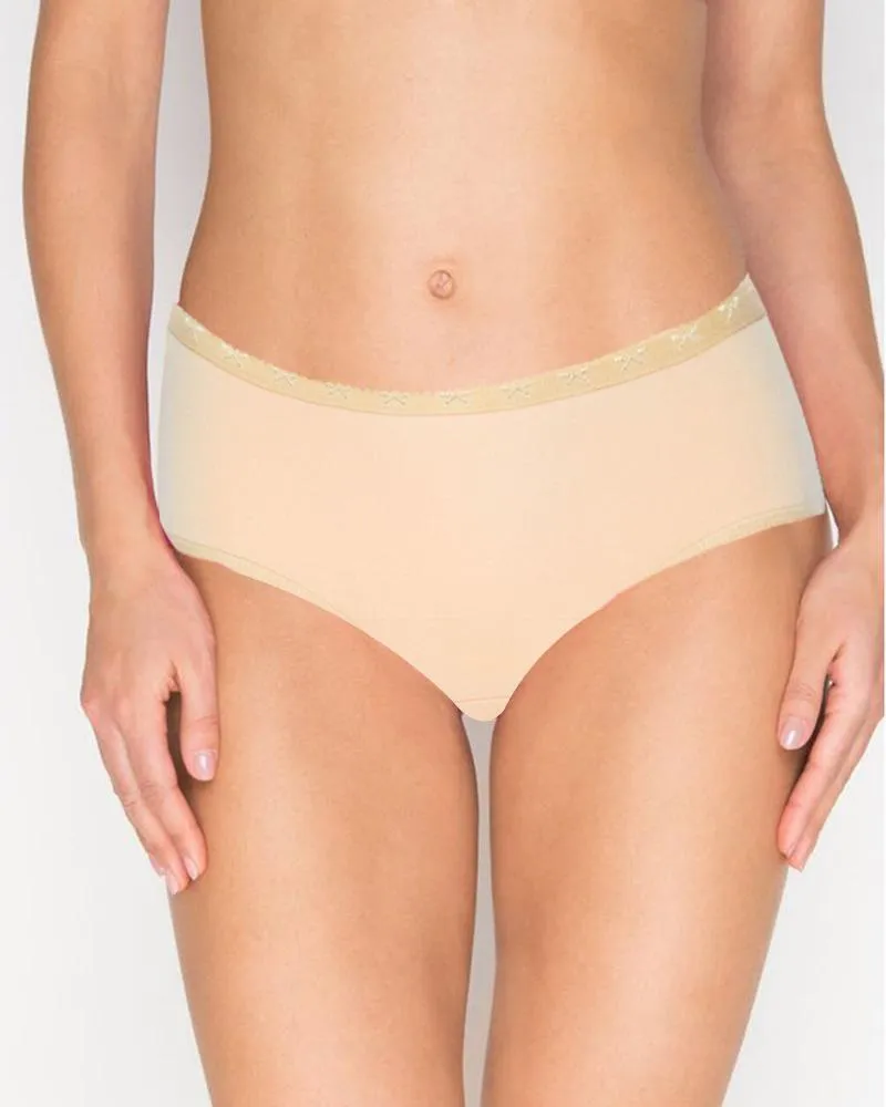 Pack of 3 - Sexy Soft Plain Cotton Panty For Ladies