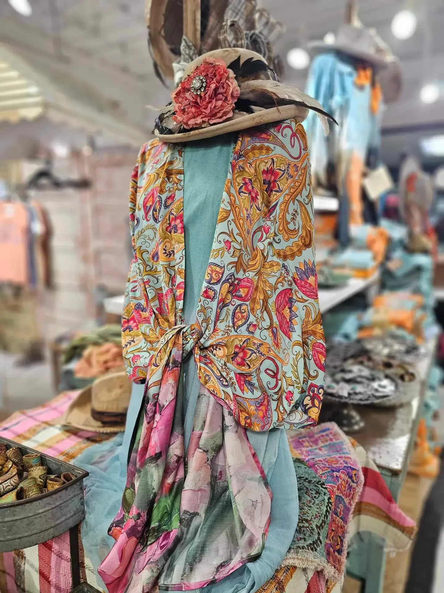 Paisley Garden Party Kimono