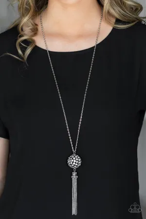 Paparazzi Rhinestone Revolution Necklace White