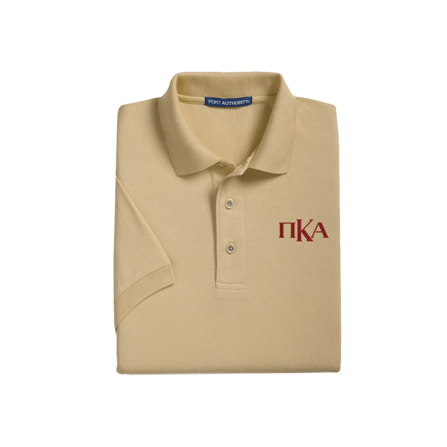 Pi Kappa Alpha Cotton Pique Polo - PKA Monogram