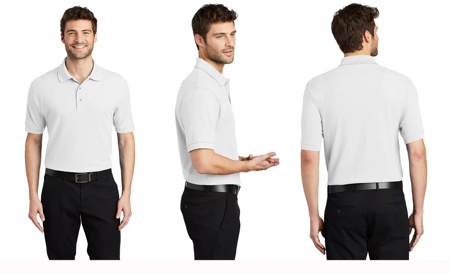 Pi Kappa Alpha Cotton Pique Polo - PKA Monogram
