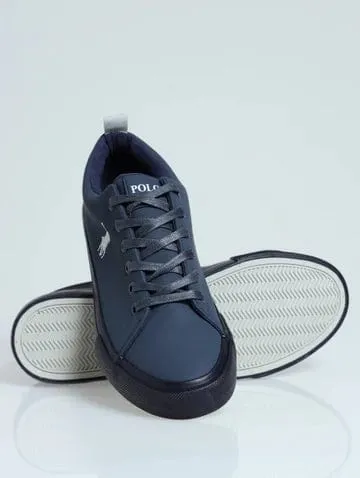 Polo Embroidered Logo Basic Sneaker Navy