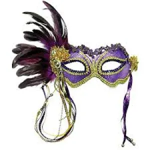 Purple Masquerade Mask