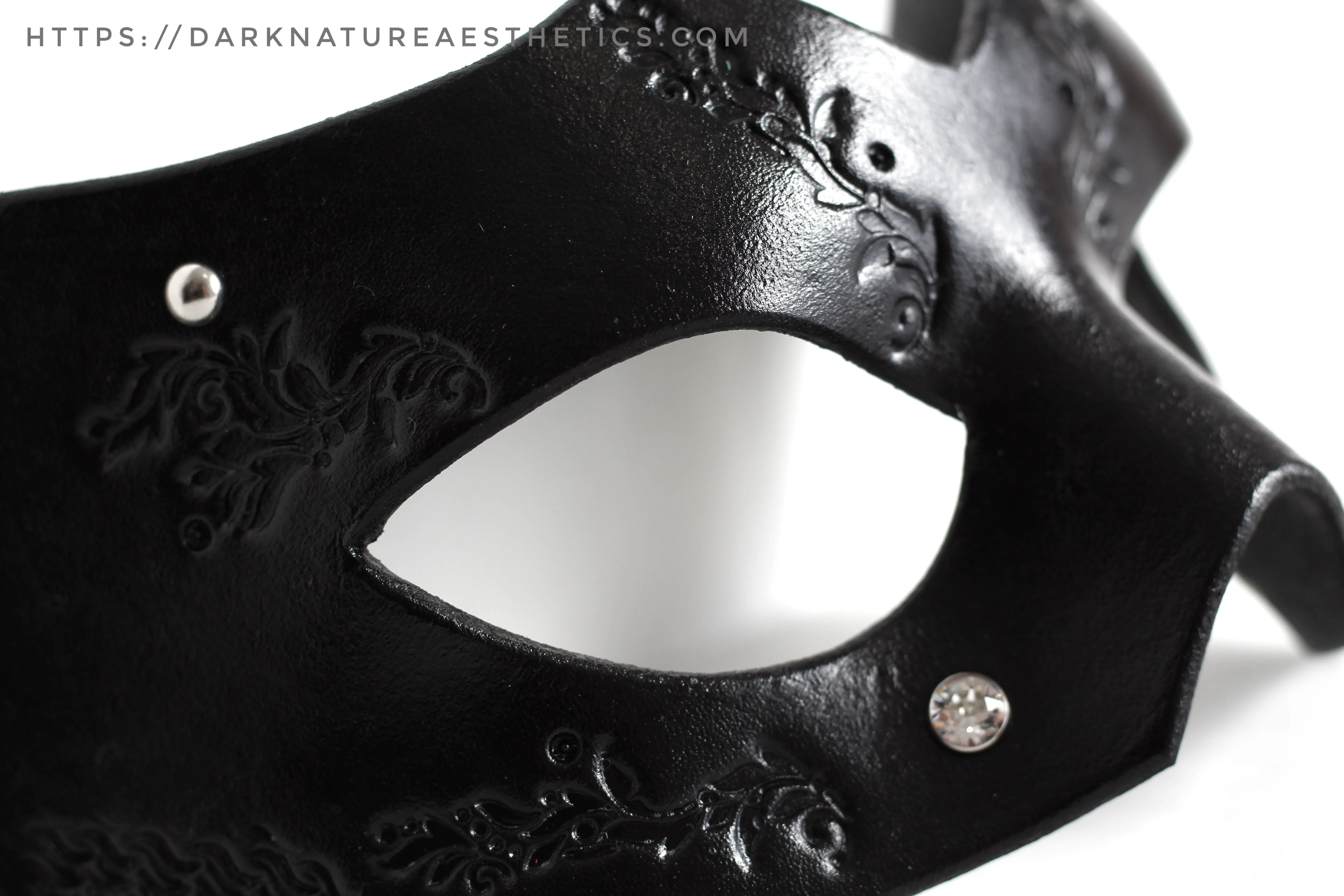 "Deep Abyss" Magna Leather Mask