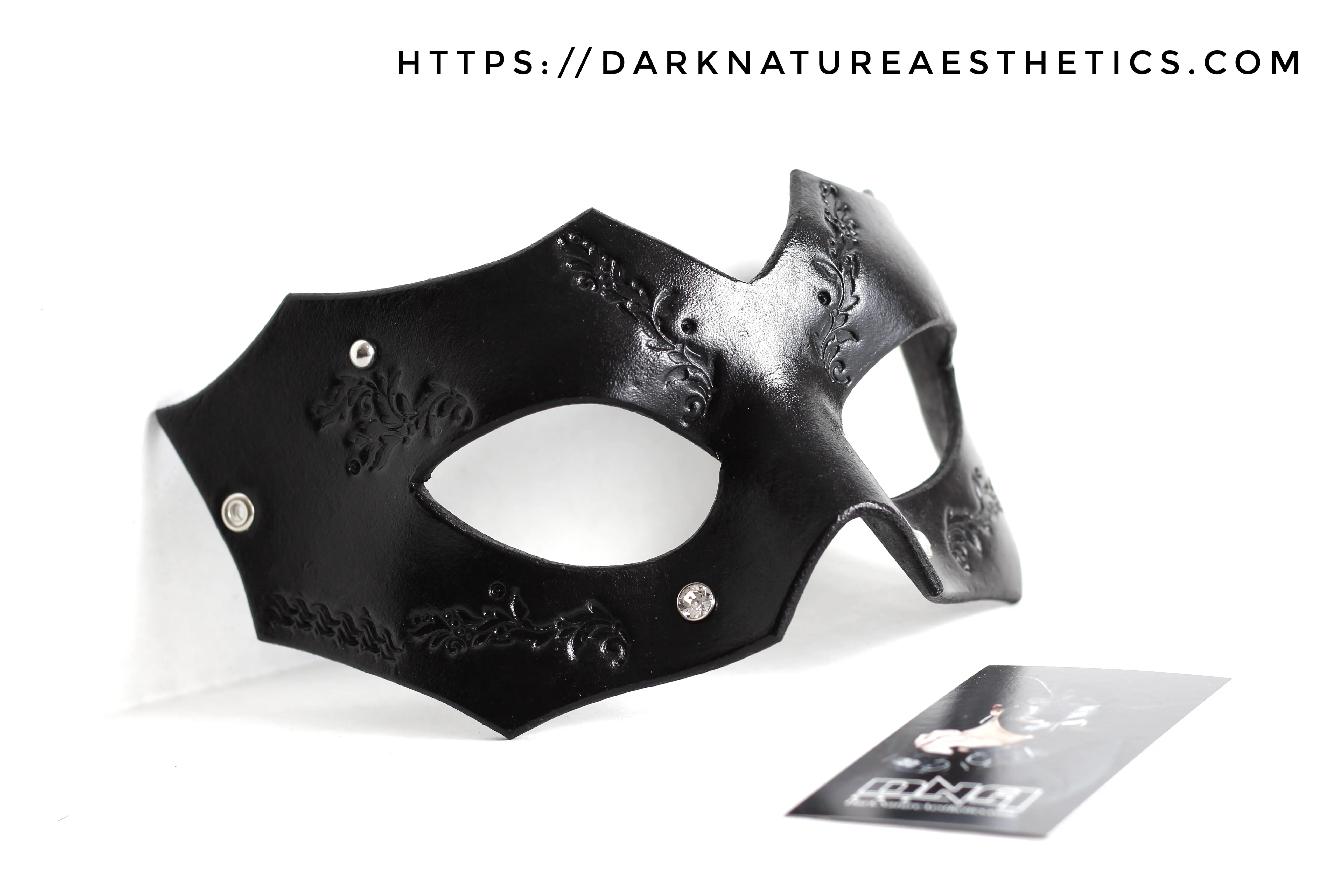 "Deep Abyss" Magna Leather Mask