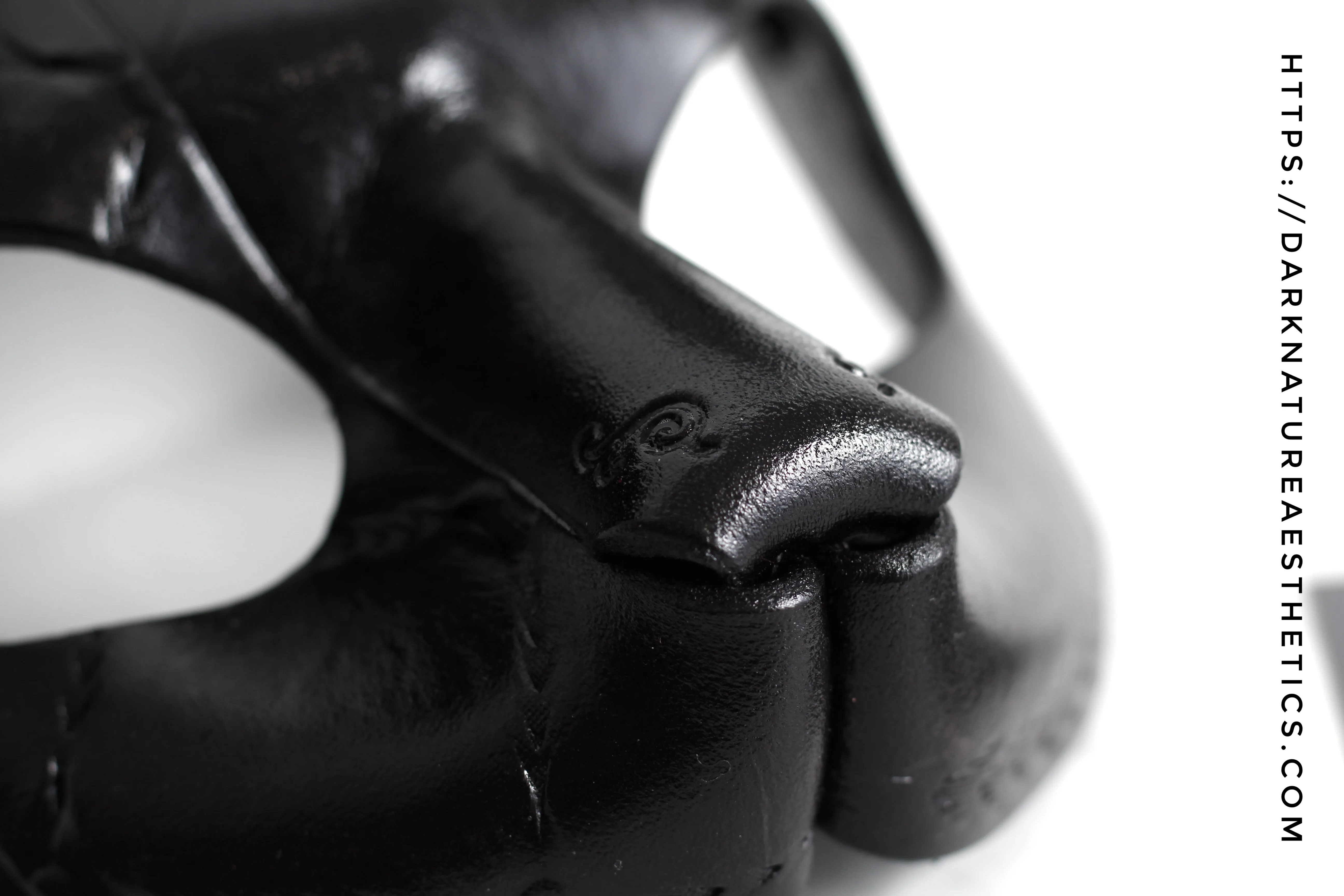 "Deep Abyss" Stella Bunny Rabbit Leather Mask