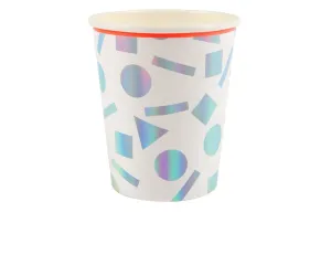 Rainbow Confetti Cups