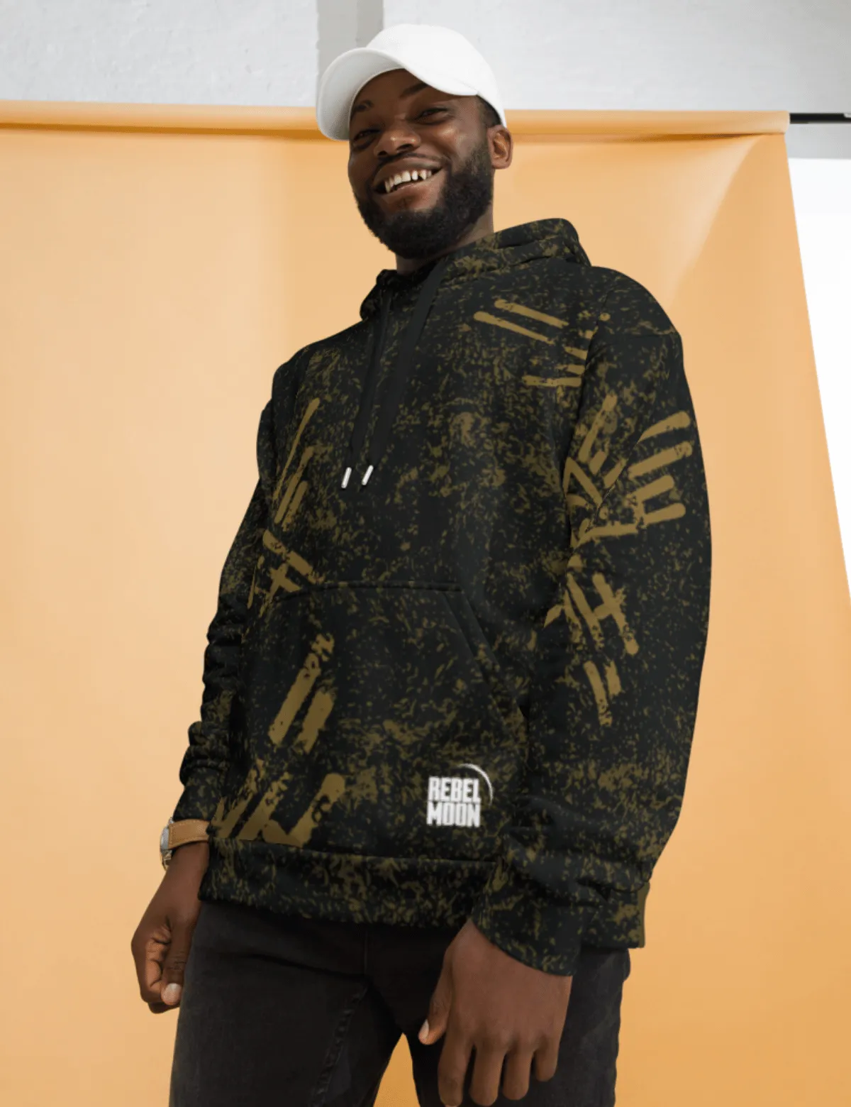 Rebel Moon Logo Unisex Hoodie [Black]