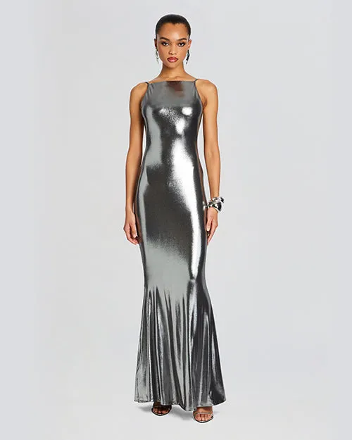 RETROFETE | Romilly Dress | Gunmetal
