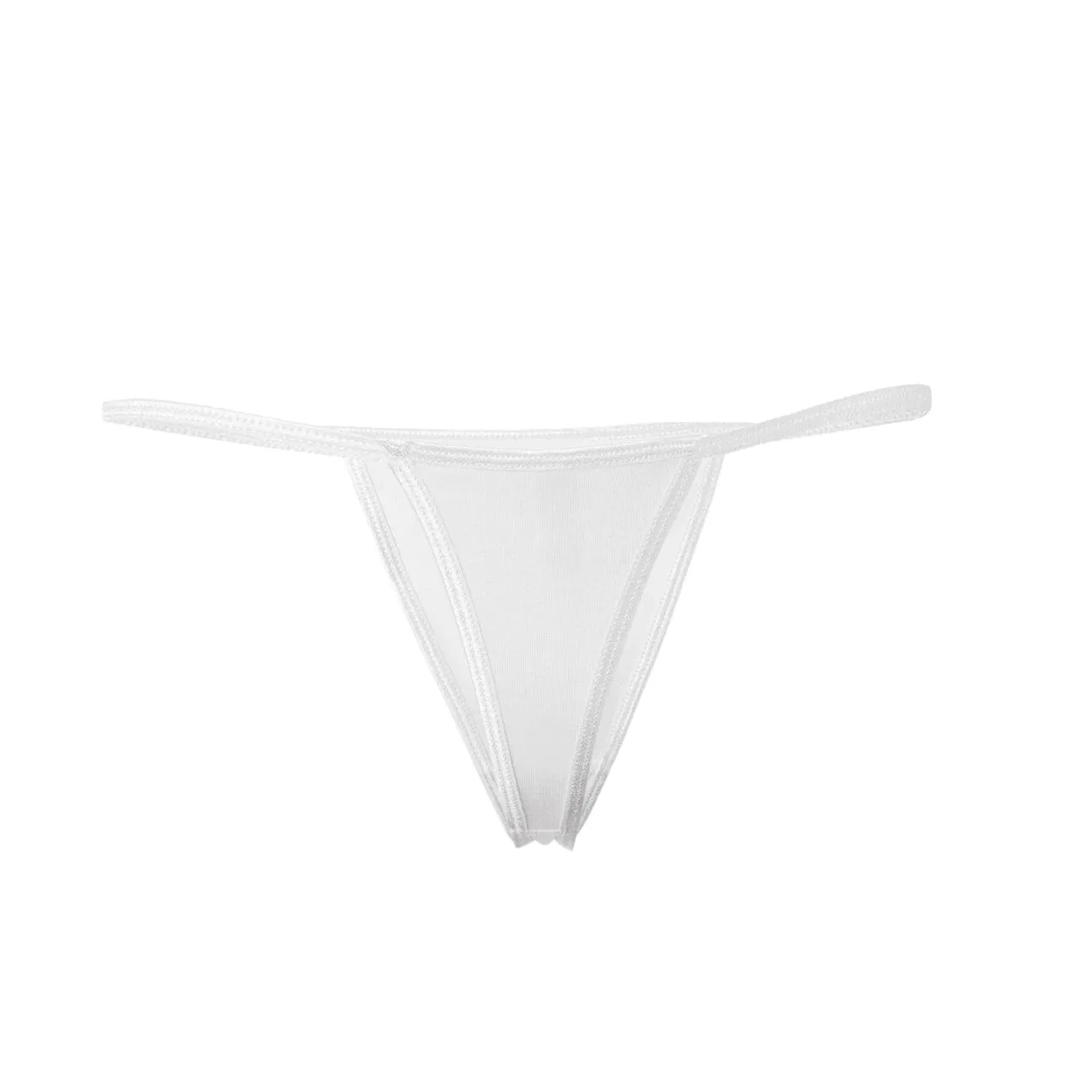Rhinestone Wedding Ring Thong