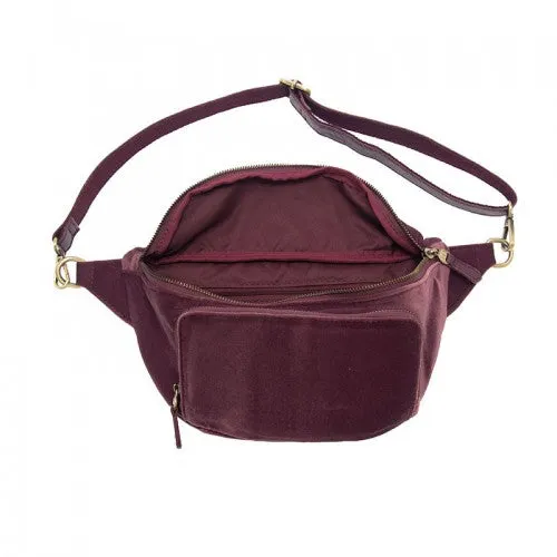Rory Velvet Sling Belt Bag