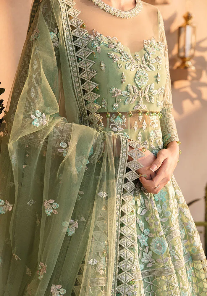 Royal Pakistani Embroidered Pishwas Wedding Lehenga Party Wear