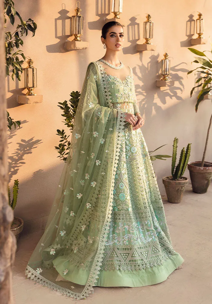 Royal Pakistani Embroidered Pishwas Wedding Lehenga Party Wear