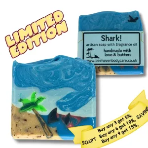 Shark! Vegan Soap - with The Temptress Fragrance