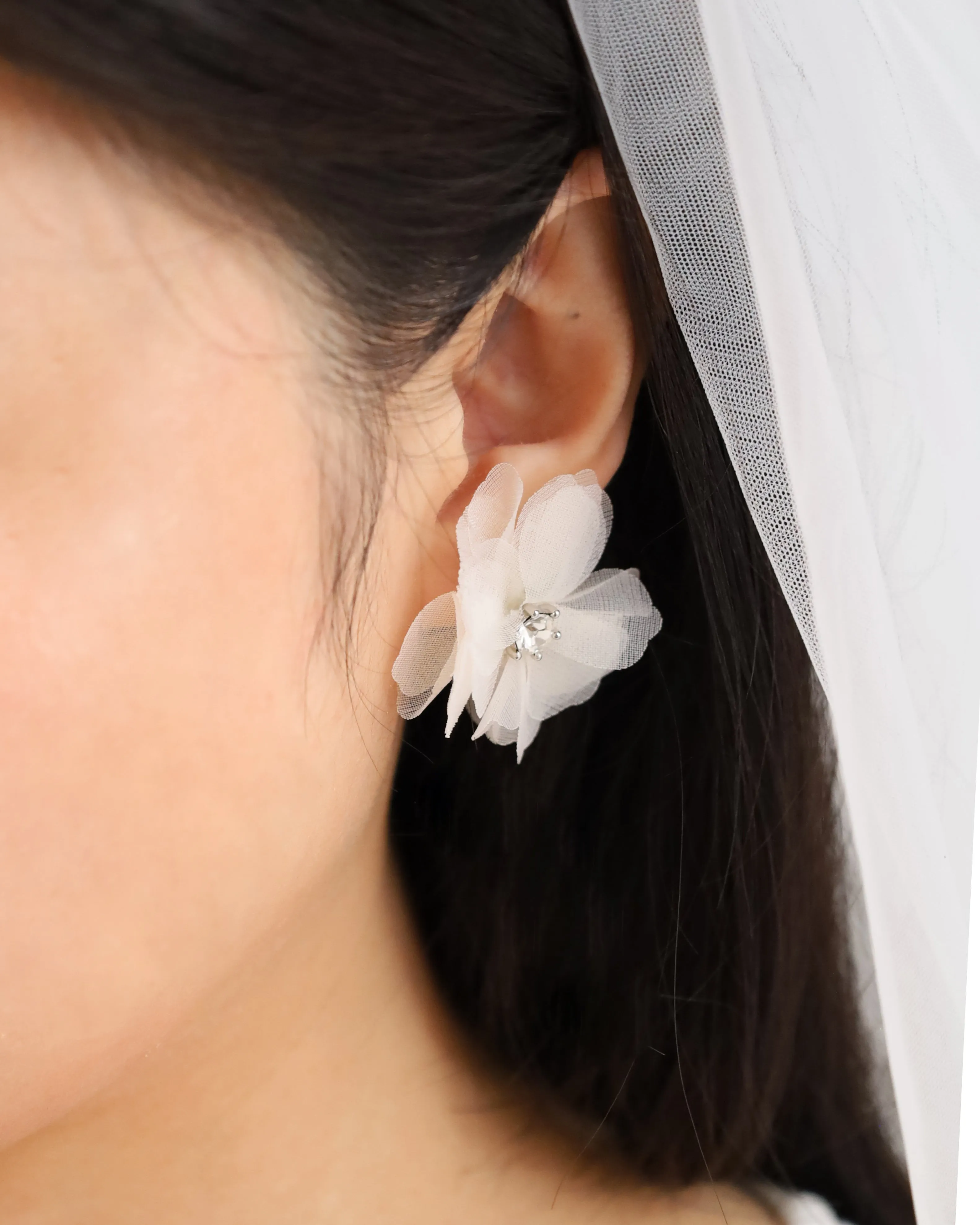 Sheer Petal Earring