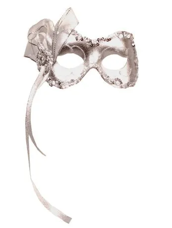 Silver Masquerade Facepiece