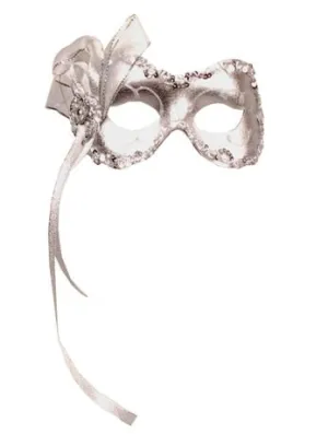 Silver Masquerade Facepiece